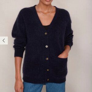 Wyse London Becky Boyfriend Cardigan Midnight